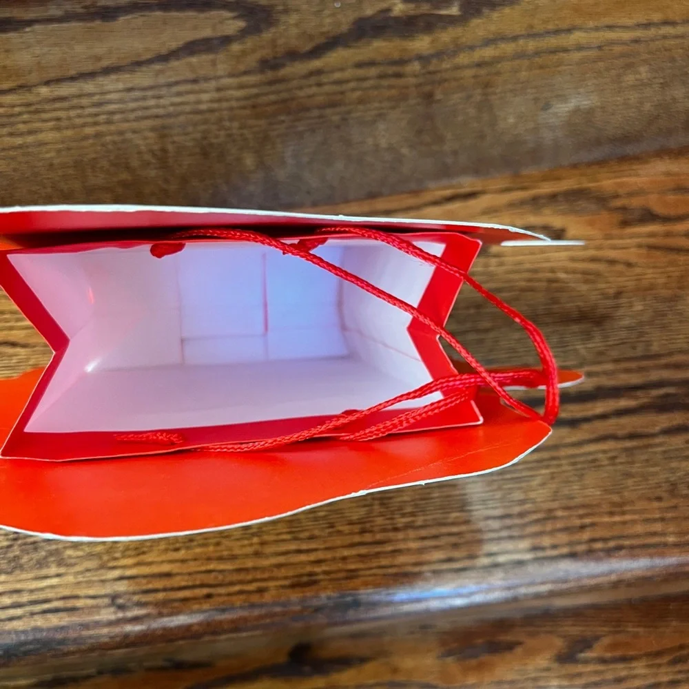 Vintage Santa Holiday Christmas Bag